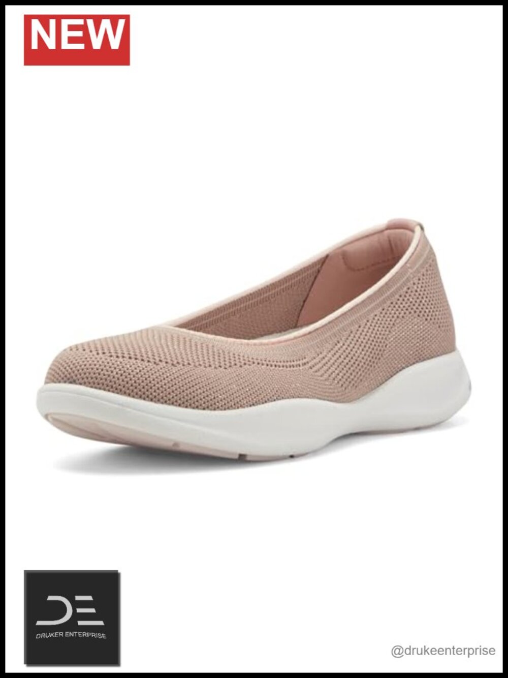 Women's Ballet Flats - Cushioned Arch Support Lightweight Comfort Shoes